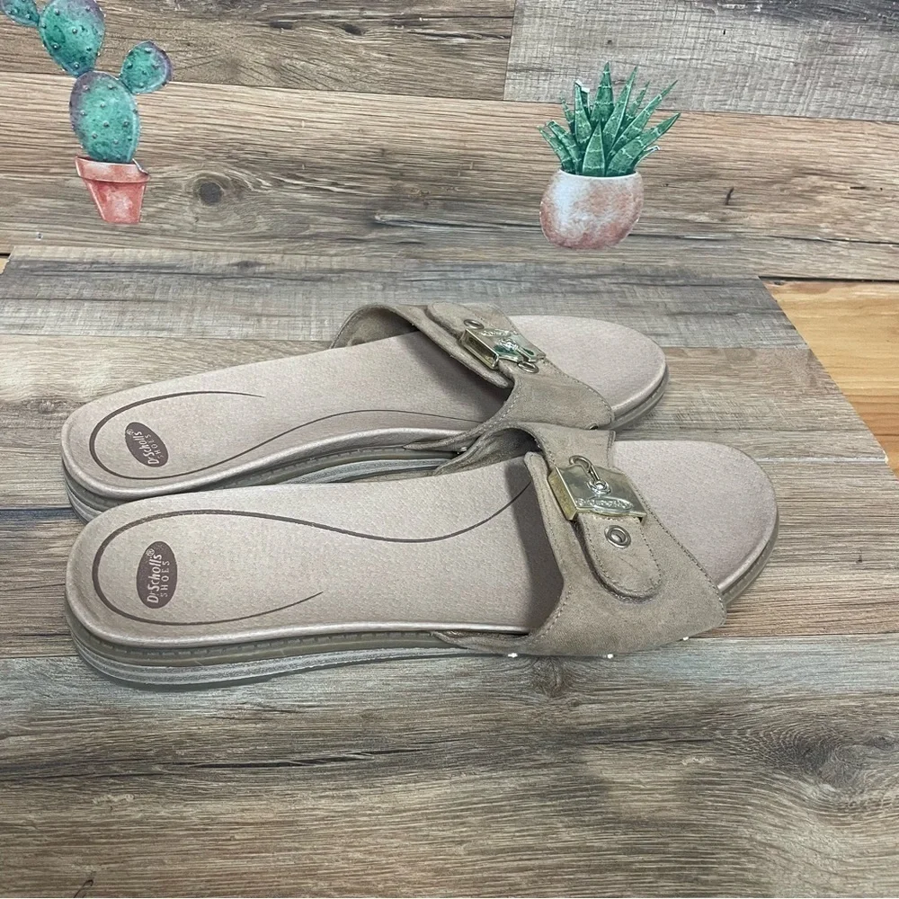 Dr. Scholls Shoes Womens Originalist Slide Sandal size 8.5 tan
